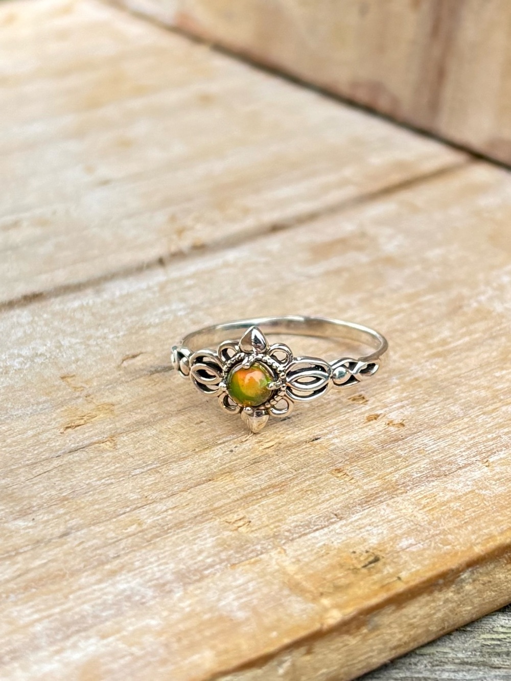 NEW! Ethiopian Opal Ring